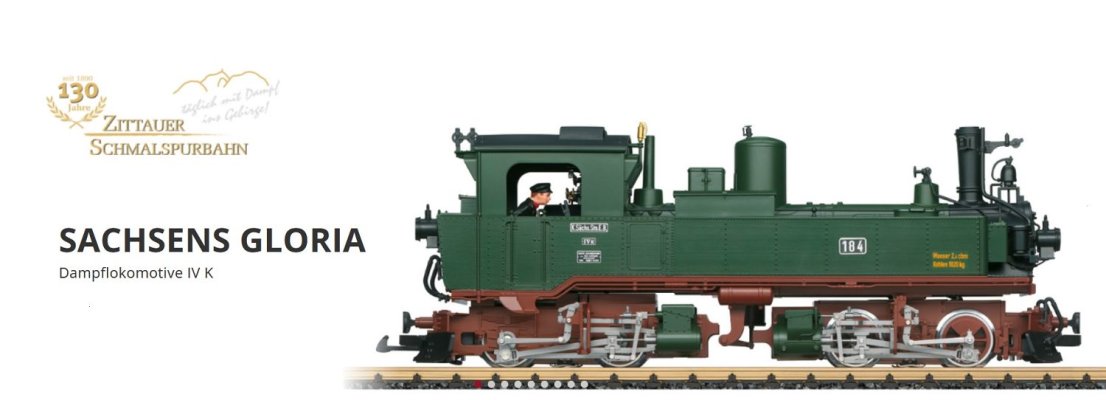 LGB Sondermodelle zum 130-jährigen Jubiläum der Zittauer Schmalspurbahn - 