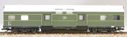 Gep?ckwagen DDG(e), 4achsig, hoch liegende ?berg?nge, DR...