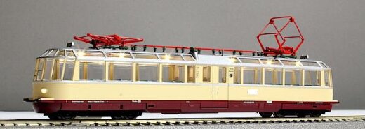 KRES 4913 - TT &ldquo;Gl&auml;serner Zug&ldquo; elT1998, DRG Epoche II, rot-beige