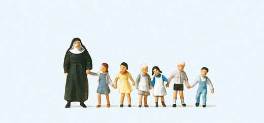 Preiser 10401 - Nonne. Kinder