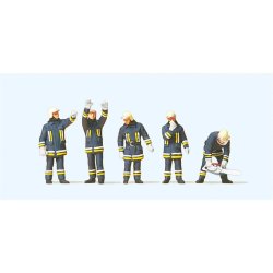 Preiser 10486 - H0 Feuerwehrm&auml;nner in moderner E