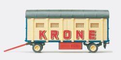 Preiser 21018 - H0 K&auml;figwagen &quot;Zirkus Krone&quot;.