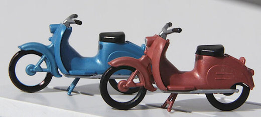 KRES 10050 - H0 Komplettmodelle KR50, 2 St&uuml;ck, blau und rot