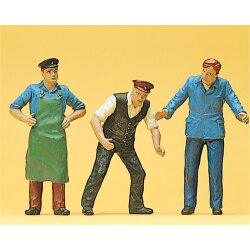 Preiser 45028 - G&uuml;terbodenpersonal