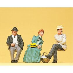 Preiser 45055 - Sitzende Reisende