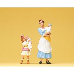 Preiser 45060 - Kinderm&auml;dchen mit Kindern
