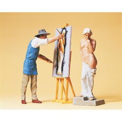 Preiser 45095 - Kunstmaler und Modell