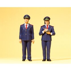Preiser 45148 - Chinesisches Bahnpersonal