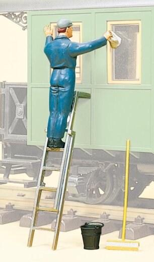 Preiser 45505 - Wagenw&auml;scher