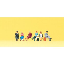 Preiser 75037 - Sitzende Reisende