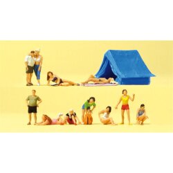Preiser 75045 - Auf dem Campingplatz