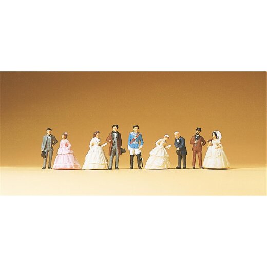 Preiser 79129 - Ludwig II. von Bayern. Gefolge