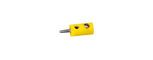 Brawa 3051 - Stecker rund, gelb [10 St&uuml;ck]