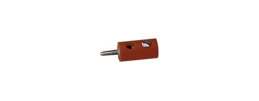 Brawa 3054 - Stecker rund, braun [10 St&uuml;ck]