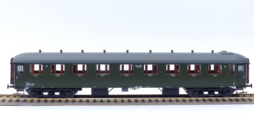 Exact-Train EX10011 - H0 NS C7155 gr&uuml;n, graues Dach Epoche III (f&uuml;nfziger Jahre)