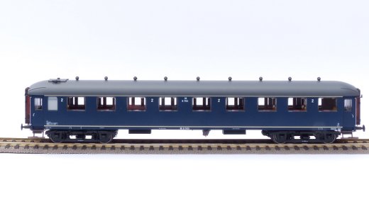 Exact-Train EX10016 - H0 NS B7153 Berlinerblau, graues Dach Epoche III