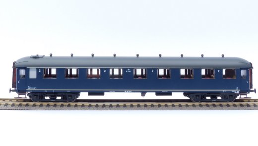 Exact-Train EX10018 - H0 NS B7154 Berlinerblau, graues Dach Epoche III