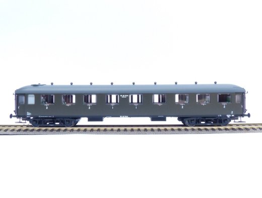 Exact-Train EX10022 - H0 NS AB7544 oliv gr&uuml;n, graues Dach