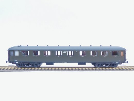 Exact-Train EX10023 - H0 NS AB7540 oliv gr&uuml;n, graues Dach
