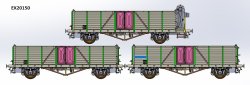 Exact-Train EX20150 - H0 DRG Villach Ommru 2053...