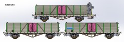 Exact-Train EX20153 - H0 DR Villach Ommr 43-25-35 (OPW)...