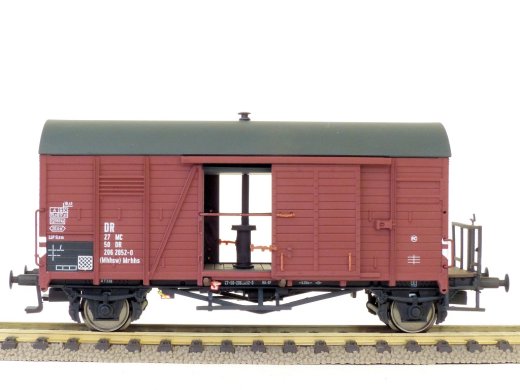Exact-Train EX20296 - H0 DR Oppeln Mrs (Bremserb&uuml;hne) (Milit&auml;r / Frontfenster / Ofen / Rollenlager)