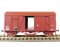 Exact-Train EX20306 - H0 SNCF Oppeln 2er Set (60iger Jahre Ausf&uuml;hrung) 1 mit Bremserhaus braun, 1 rot mit franz&ouml;sischen Lager Epoche III