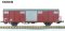 Exact-Train EX20430 - H0 SBB Gbs G&uuml;terwagen EUROP mit geripptem Dach und T&uuml;ren mit Sicken Epoche IVa