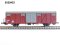 Exact-Train EX20432 - H0 SBB Gbs G&uuml;terwagen EUROP mit geripptem Dach und T&uuml;ren mit Sicken Epoche IVb