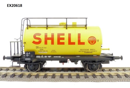 Exact-Train EX20618 - H0 DR-Zone 30m3 Leichtbau Uerdinger Bauart Kesselwagen Shell