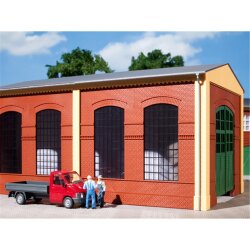 Auhagen 80504 - H0/ W&auml;nde 2326B rot, Industriefe