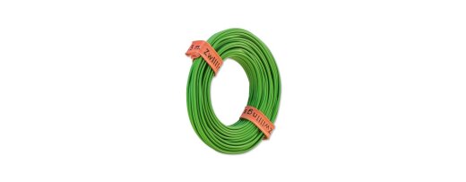 Brawa 3123 - Zw.-Litze 0,14 mm&sup2;, 5 m Ring, gr&uuml;n