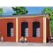 Auhagen 80503 - H0/ W&auml;nde 2325A rot, Industriefe