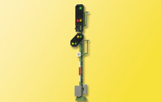 Viessmann 4015 - H0 Licht-Einfahrsignal mit Vorsignal