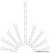 Viessmann 4231 - TT Fahrdraht  200,0 mm 3 St.