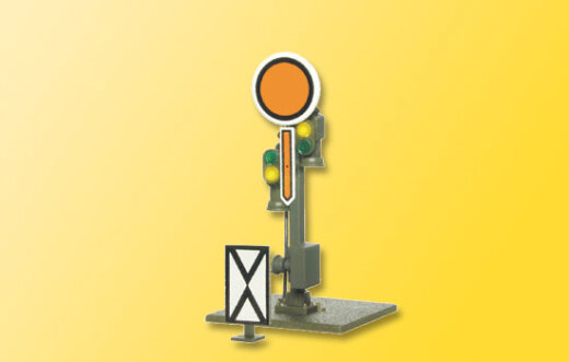 Viessmann 4407 - N Form-Vorsignal, Scheibe starr, Fl&uuml;gel beweglich**Auslauf**