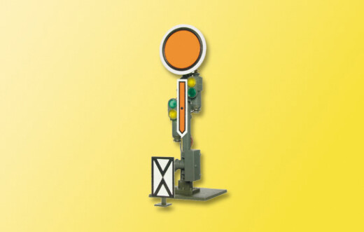 Viessmann 4510 - H0 Form-Vorsignal, Scheibe starr, Fl&uuml;gel beweglich