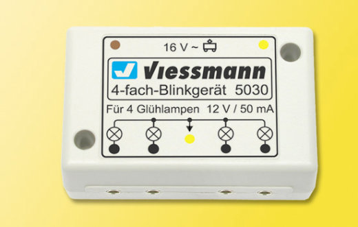 Viessmann 5030 - H0 Vierfach-Blinkgeraet