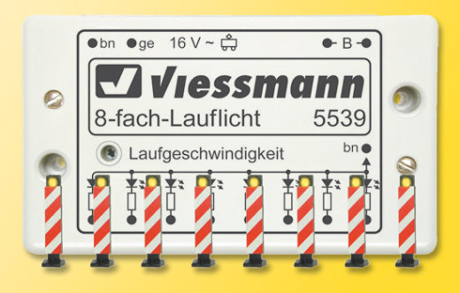 Viessmann 5040 - H0 Warnbaken+ Laufl., 8Stueck