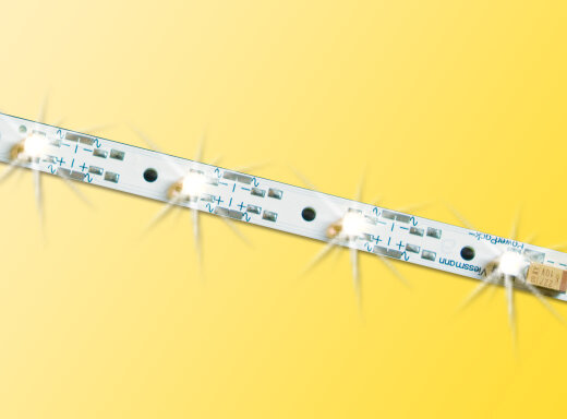 Viessmann 50465 - TT Waggon-Innenbeleuchtung, 8 LEDs wei&szlig;