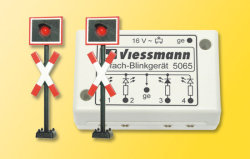 Viessmann 5060 - H0 Andreaskreuze, 2 St+Blink.