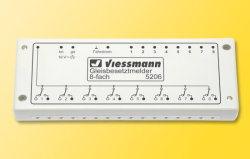 Viessmann 5206 - Gleisbesetztmelder, 8-fach