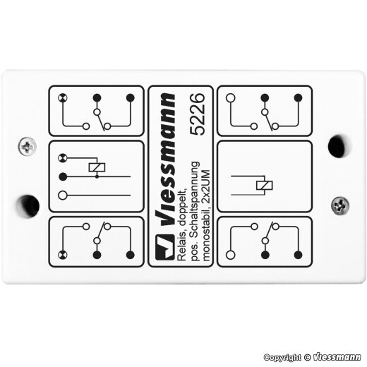 Viessmann 5226 - Relais, monostabil, positiv