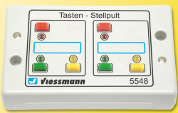 Viessmann 5548 - Tasten-Stellpult,rueckmeldef.
