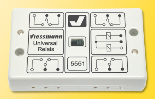 Viessmann 5551 - Universal-Relais 1 x 4UM