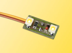 Viessmann 6017 - H0 Hausbeleuchtung 2 LED gelb