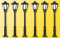 Viessmann 60706 - H0 Parklaterne, LED warmwei&szlig;, 5+1