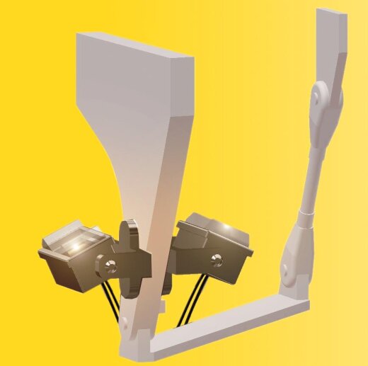 Viessmann 6339 - H0 Deckenstrahler, LED wei&szlig;, 7 St&uuml;ck