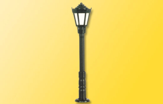 Viessmann 6470 - N Parklaterne schwarz, LED warmwei&szlig;