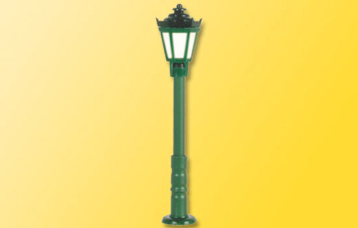 Viessmann 6472 - N Parklaterne gr&uuml;n, LED warmwei&szlig;